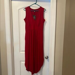 New size L Red Sleeveless Dress